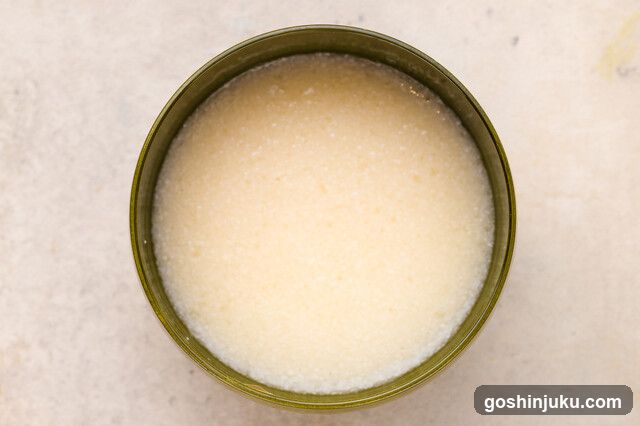 Canned Milk in Bowl