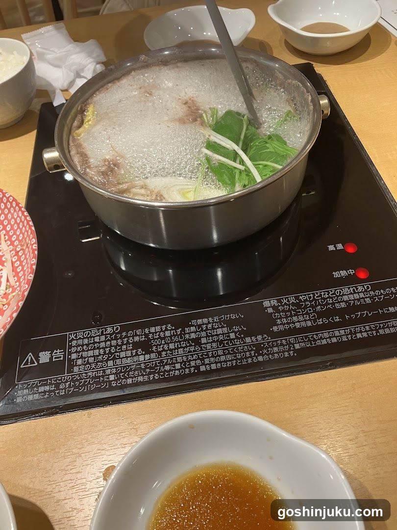 Hot Pot Meal Setting