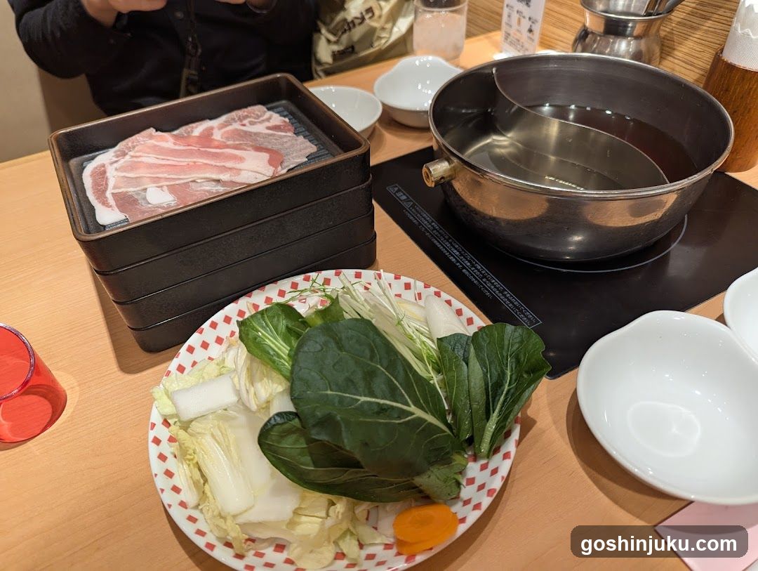 Hot Pot Meal Setup