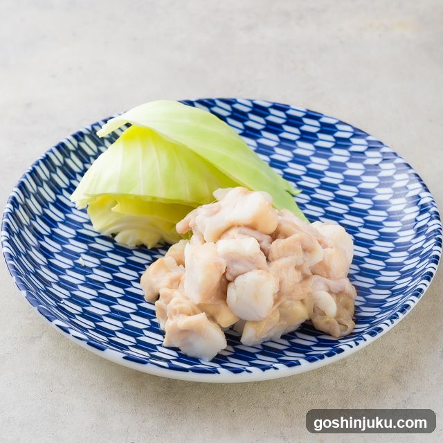 Cabbage and Fish Dish