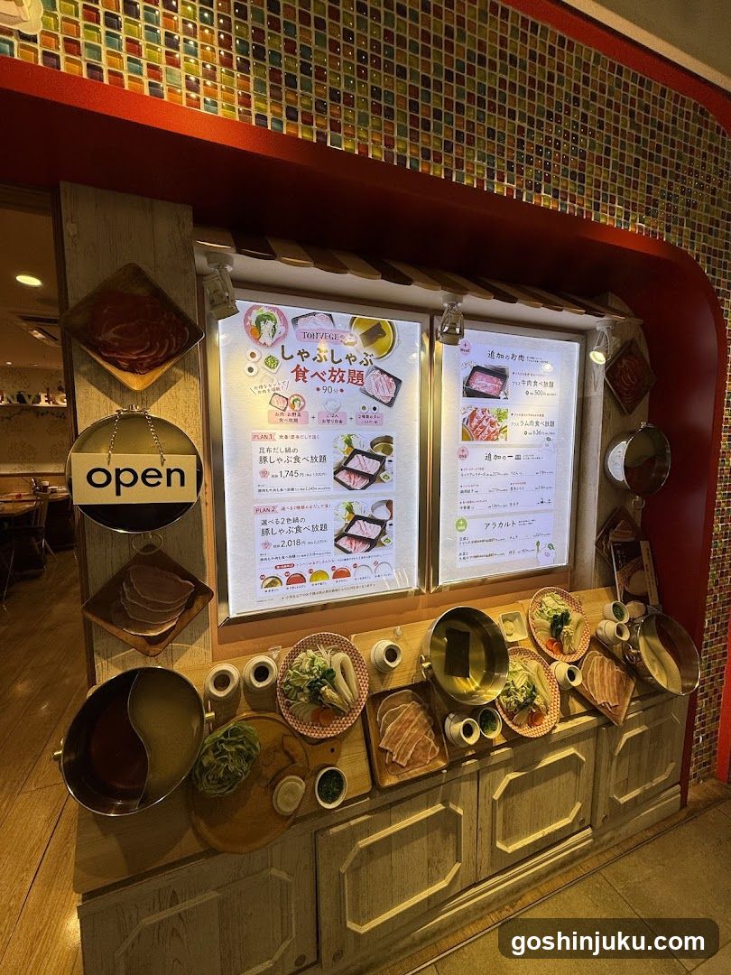 Shabu Soba Display