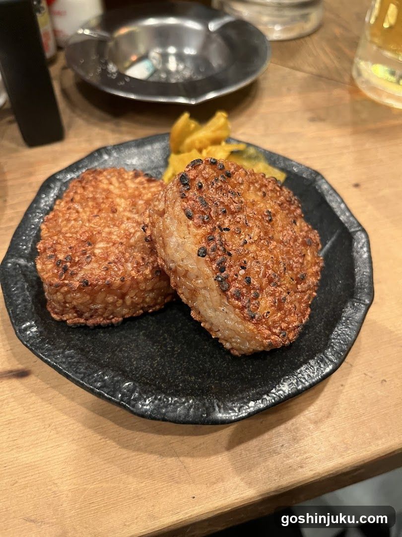 Fried Rice Balls with Pickles