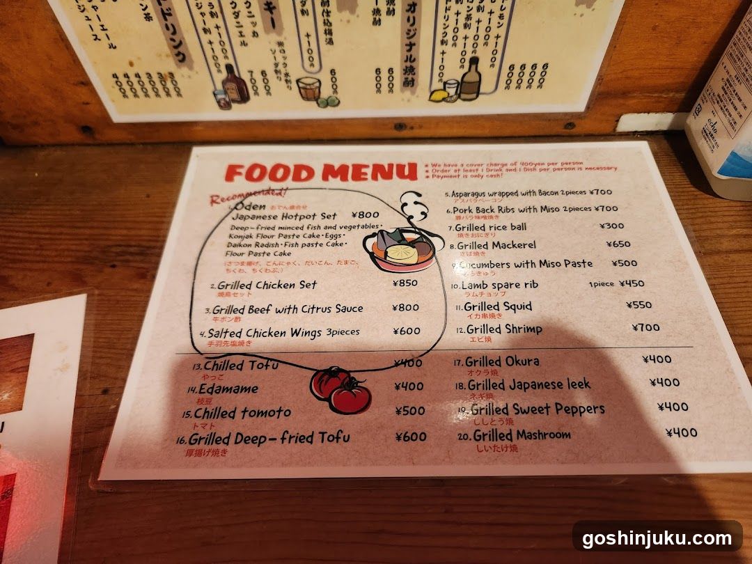 Food Menu