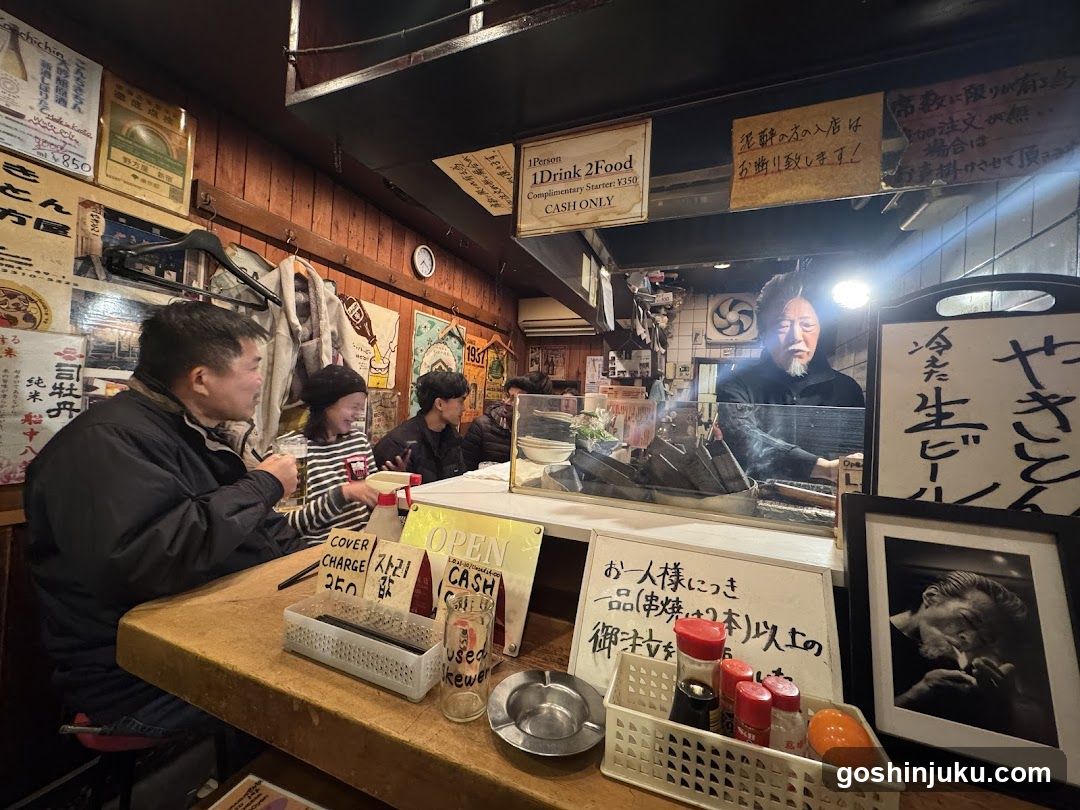 Restaurant Interior with Customers and Staff