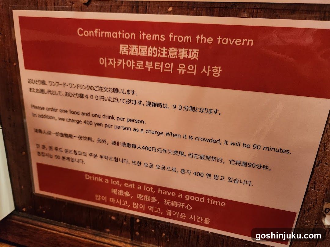 Confirmation items from the tavern
