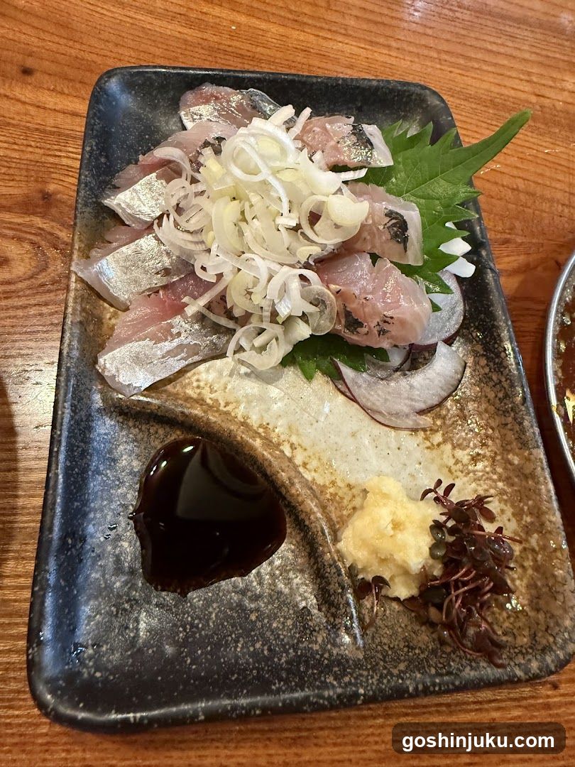 Sashimi Platter with Condiments