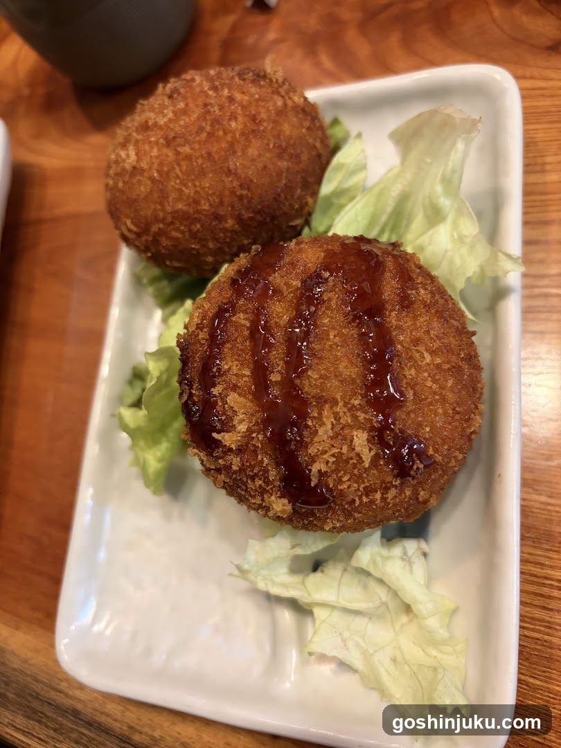 Crispy Croquettes with Sauce