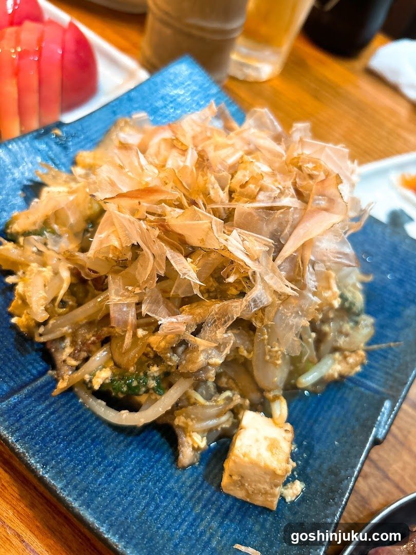 Japanese Dish with Tofu and Nori