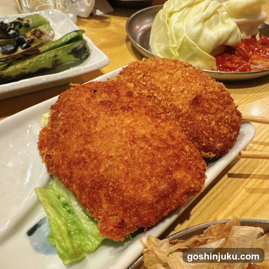Crispy Breaded Cutlet with Side Dishes