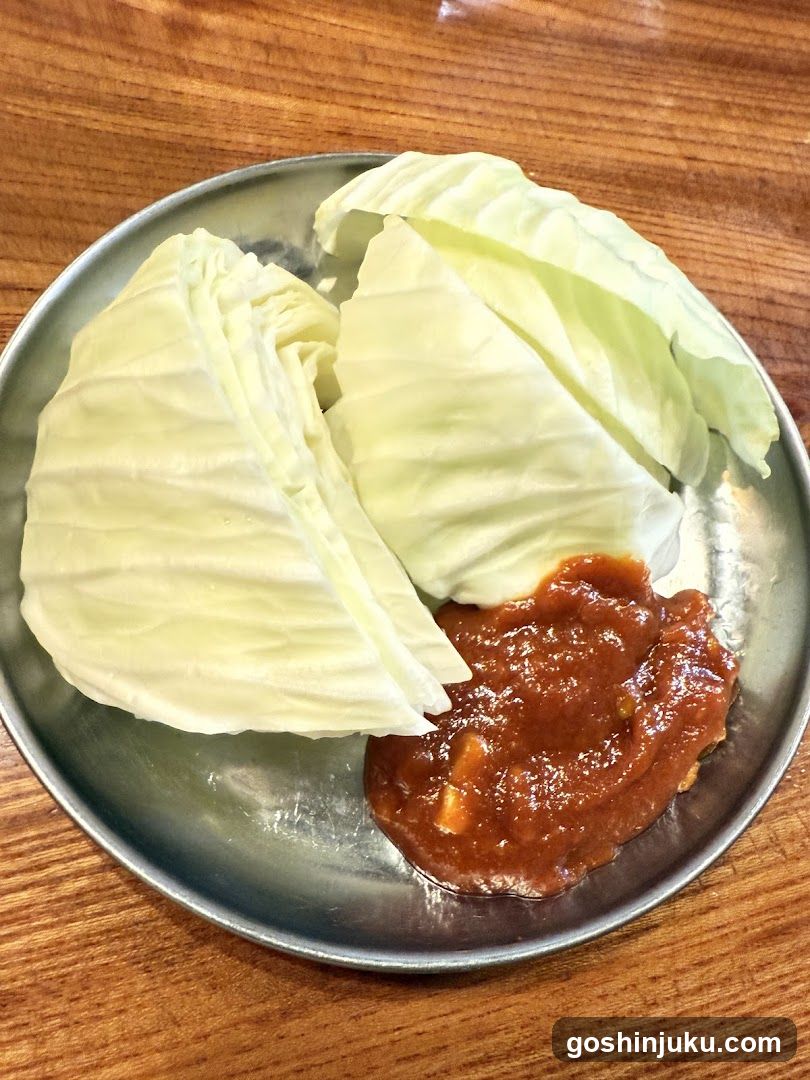 Cabbage with Sauce