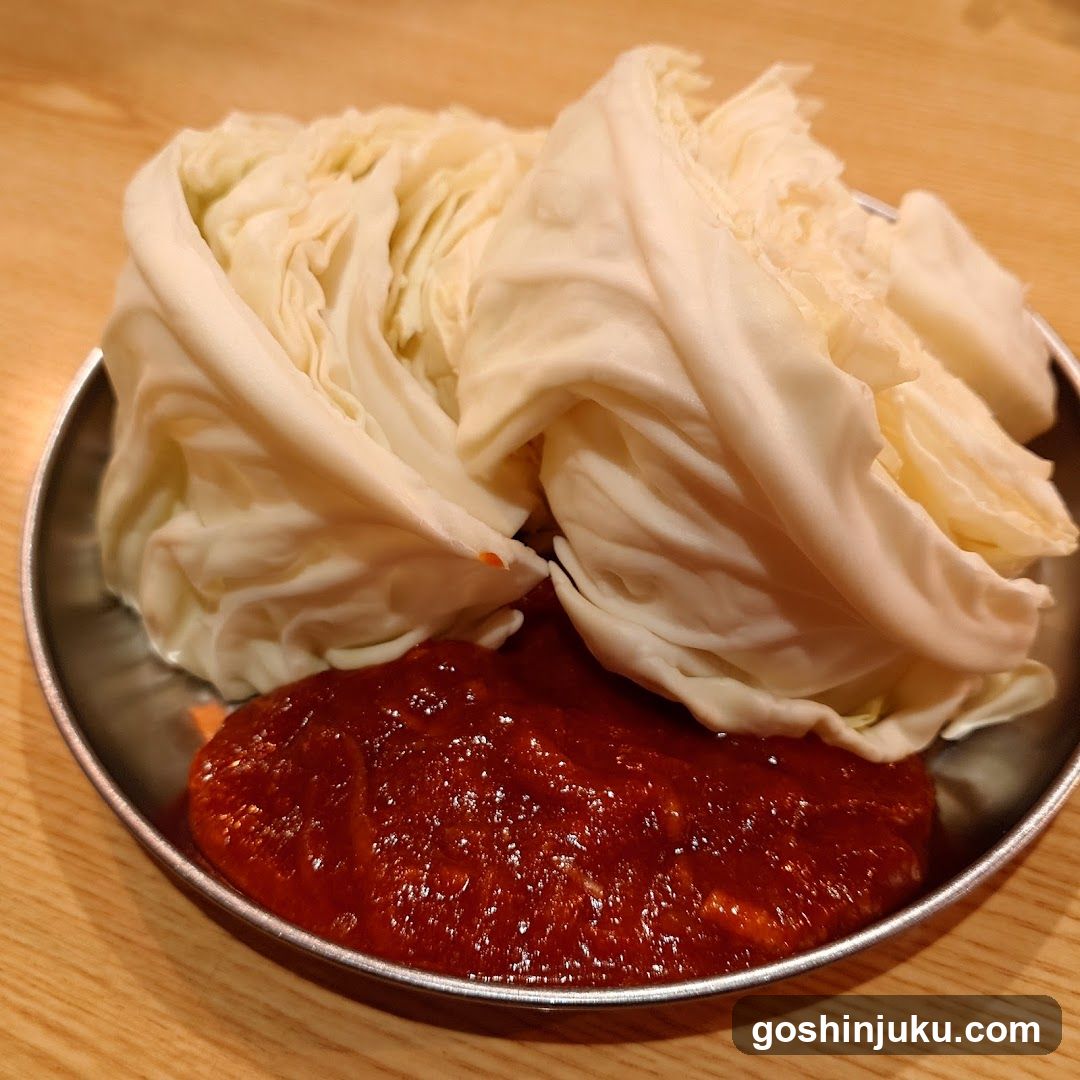 Cabbage with Red Sauce
