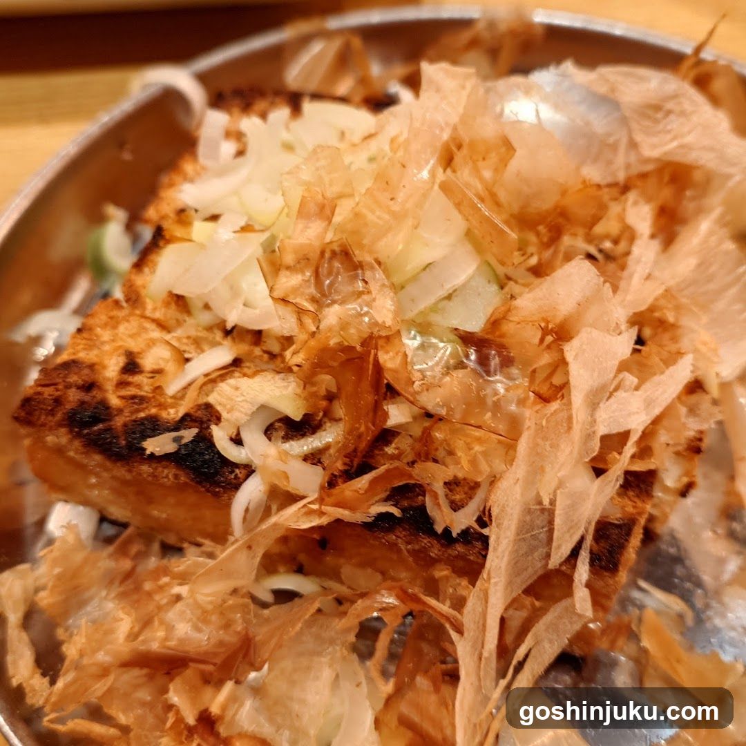 Okonomiyaki with toppings
