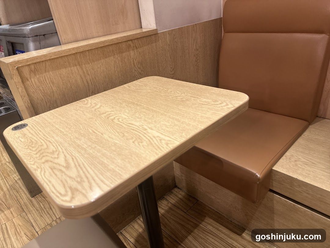 Restaurant Booth Interior