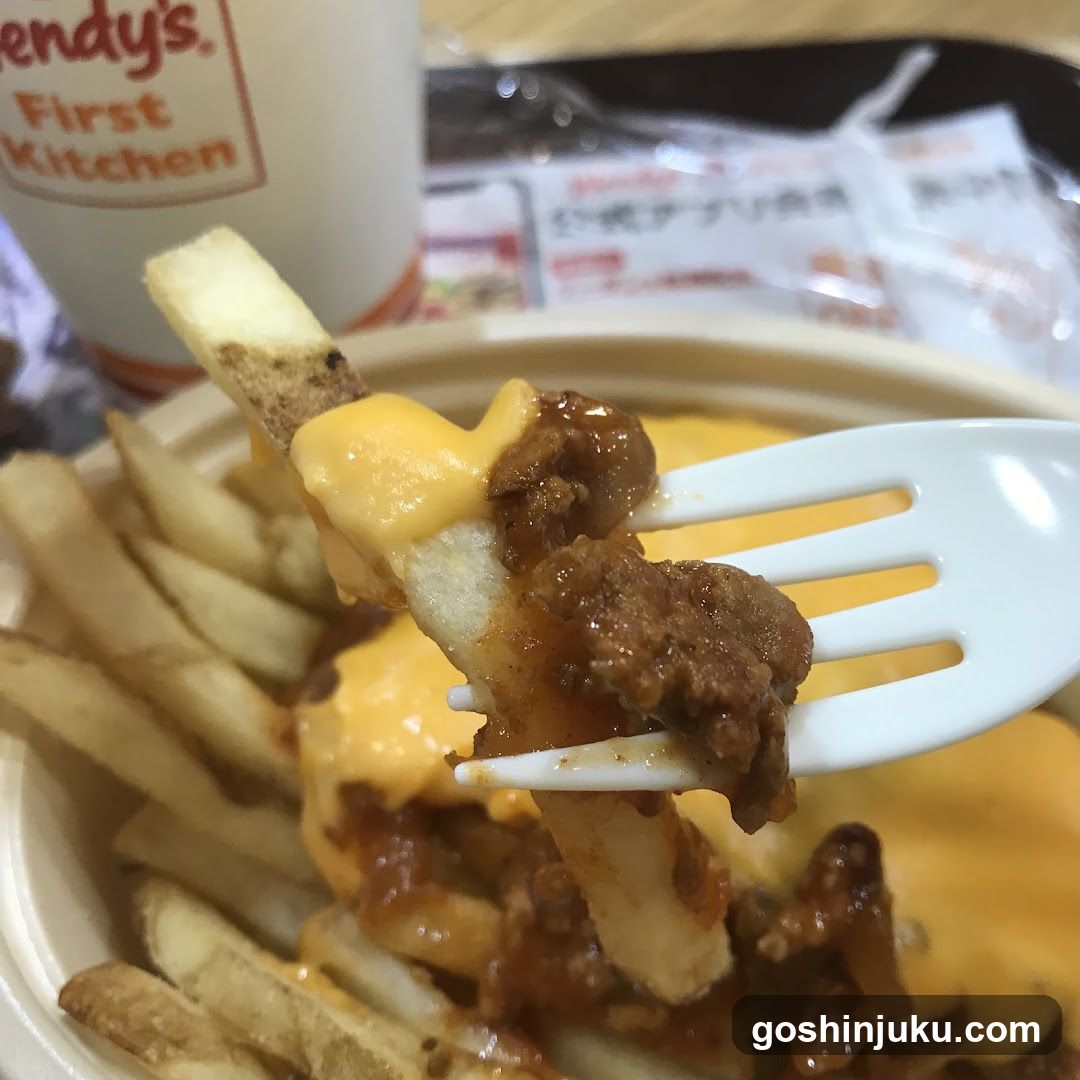 Cheese Fries with Chili