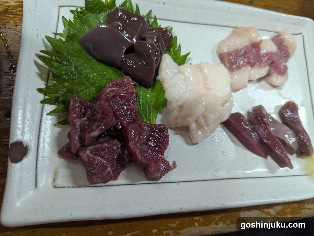 Raw Meat and Fish Platter