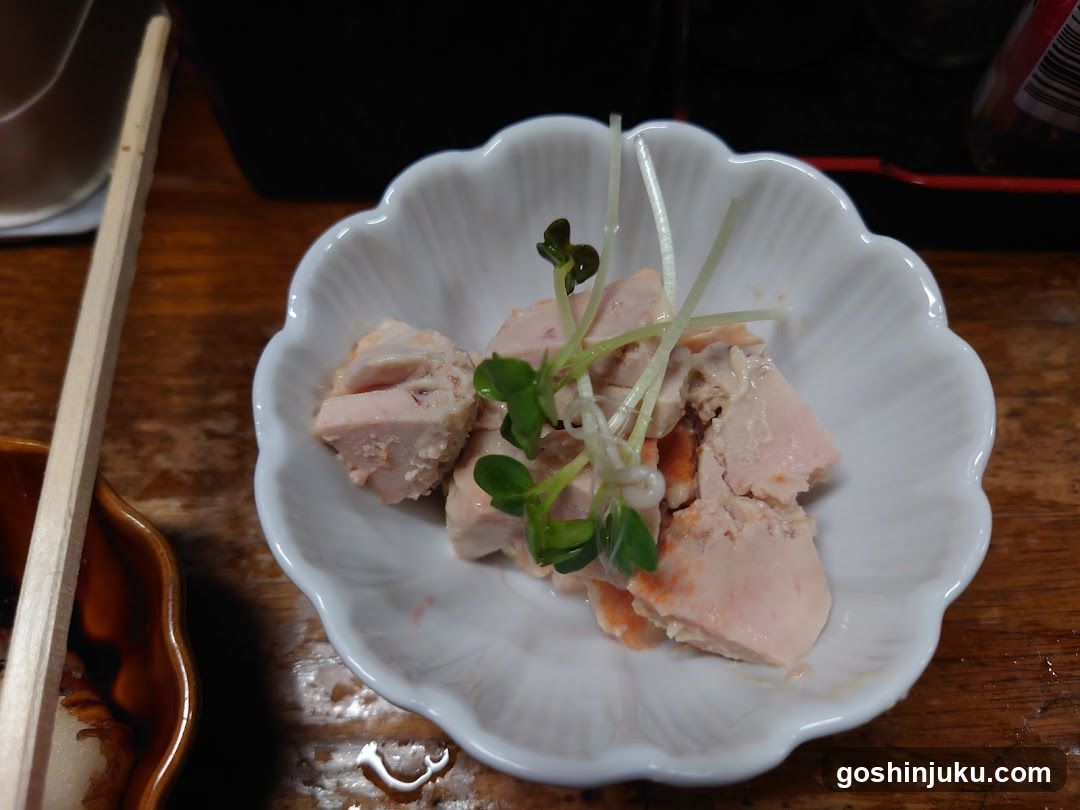 Sashimi with Microgreens