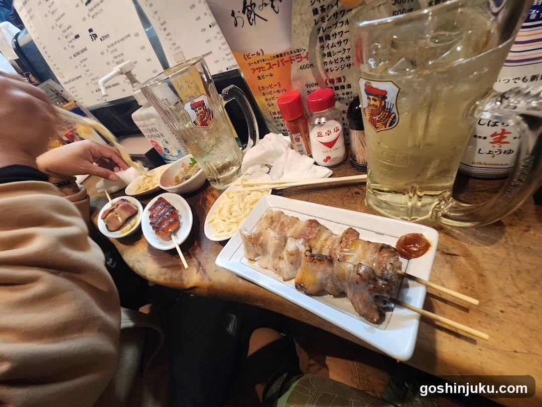 Japanese Izakaya Table Setting