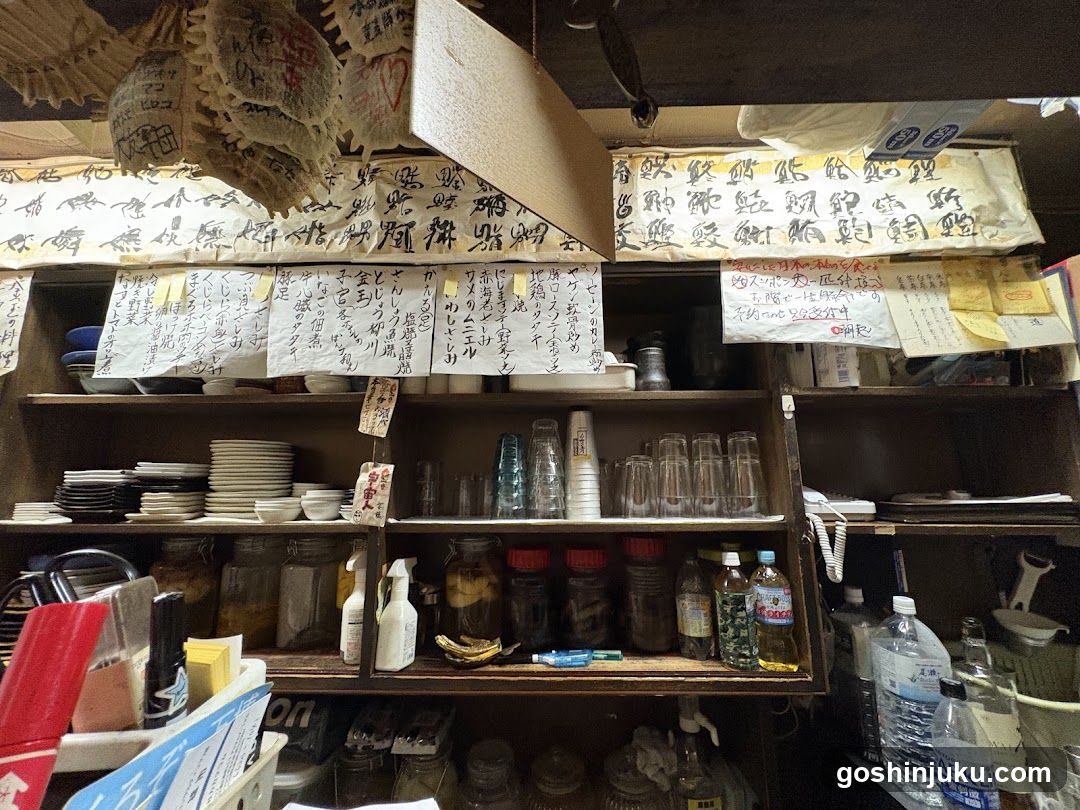 Interior of a traditional Japanese shop
