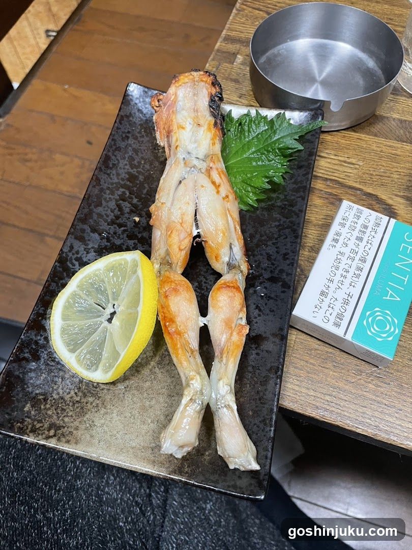 Grilled Eel with Lemon and Shiso