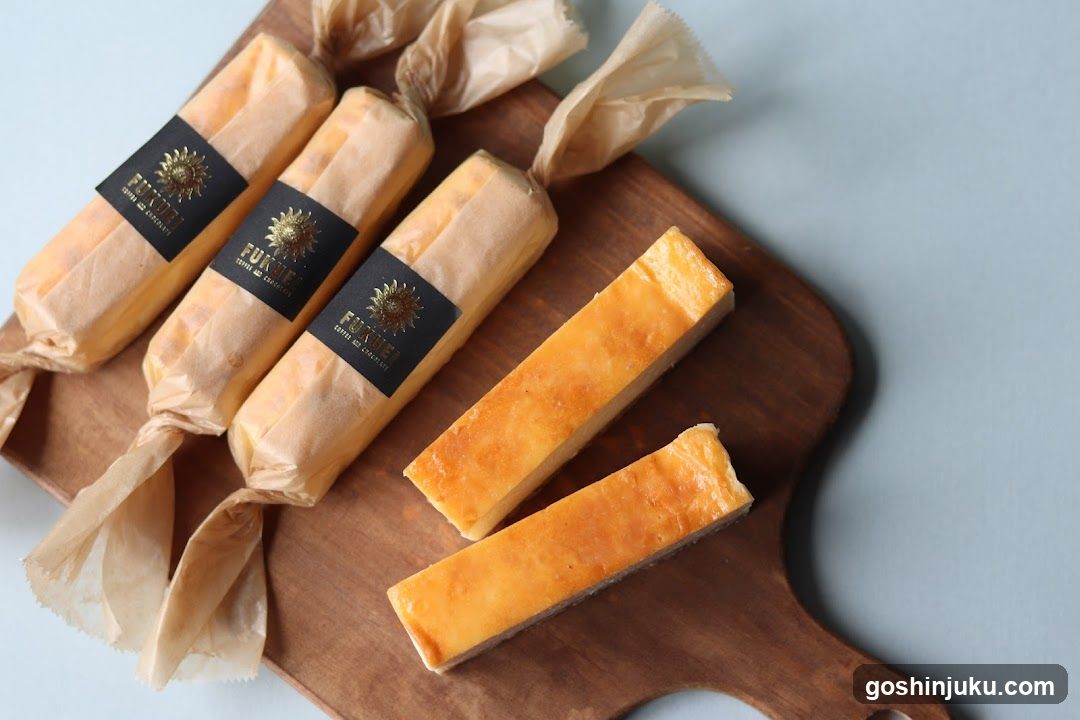 Packaged Cheese on Wooden Board