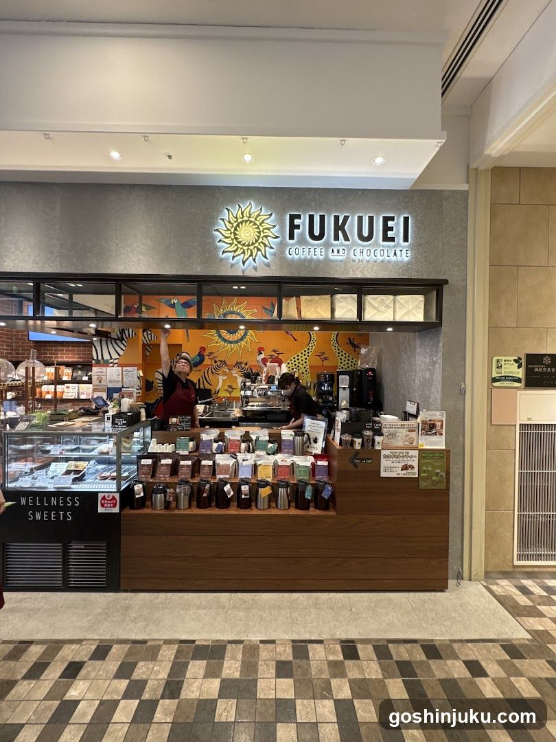 Fukuei Coffee and Chocolate Store Interior