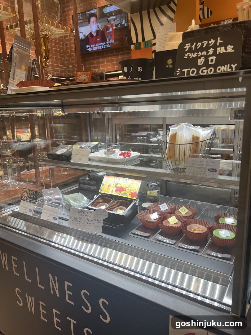 Wellness Sweets Display Case