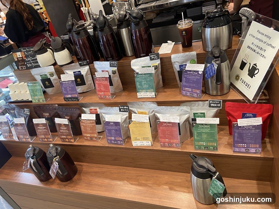 Coffee Shop Display Shelf