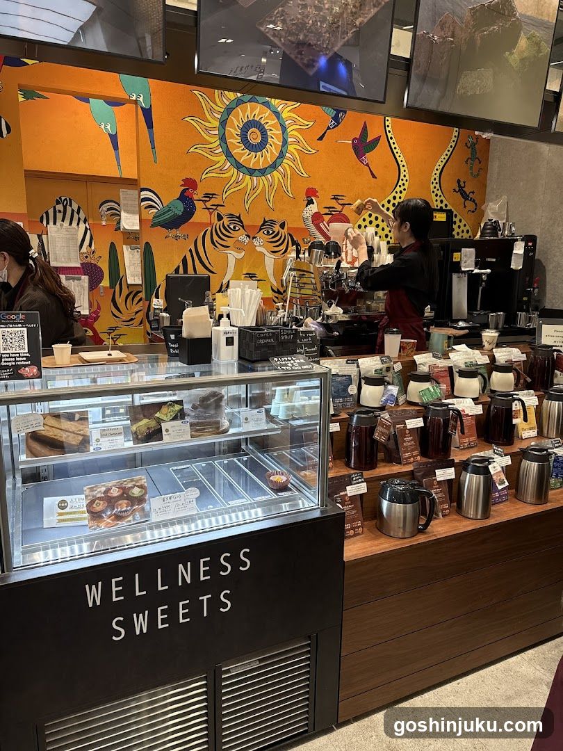 Wellness Sweets Counter Interior