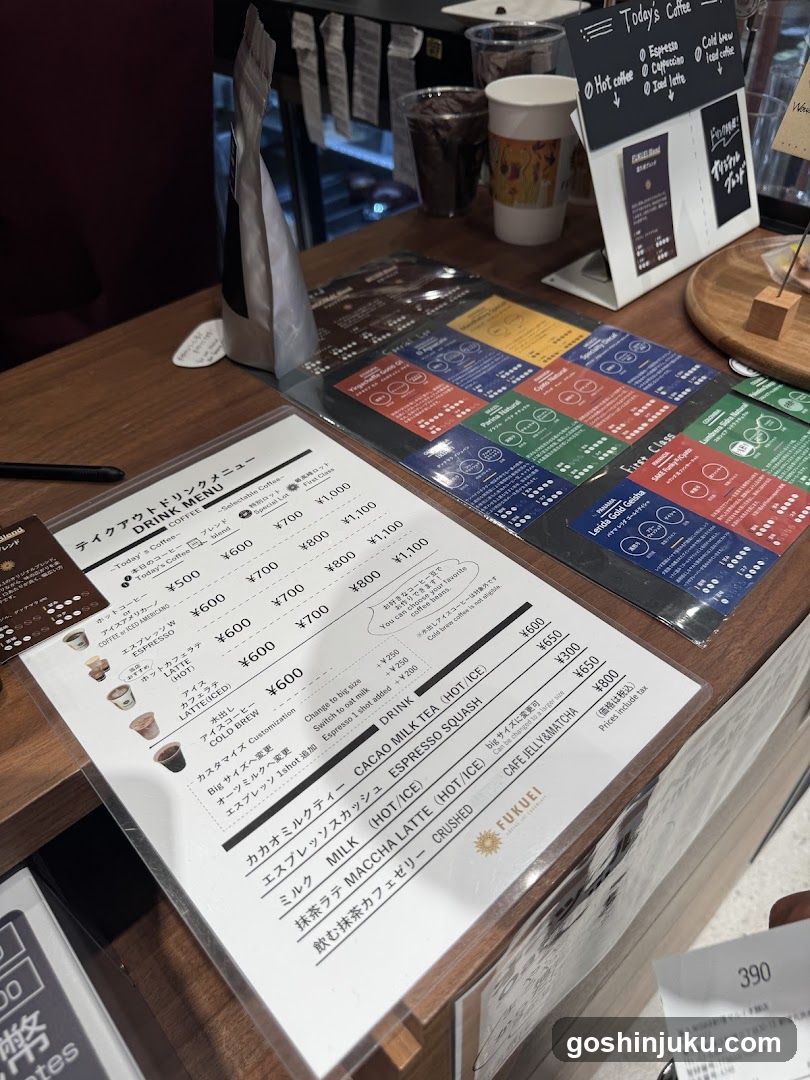 Coffee Shop Interior Display