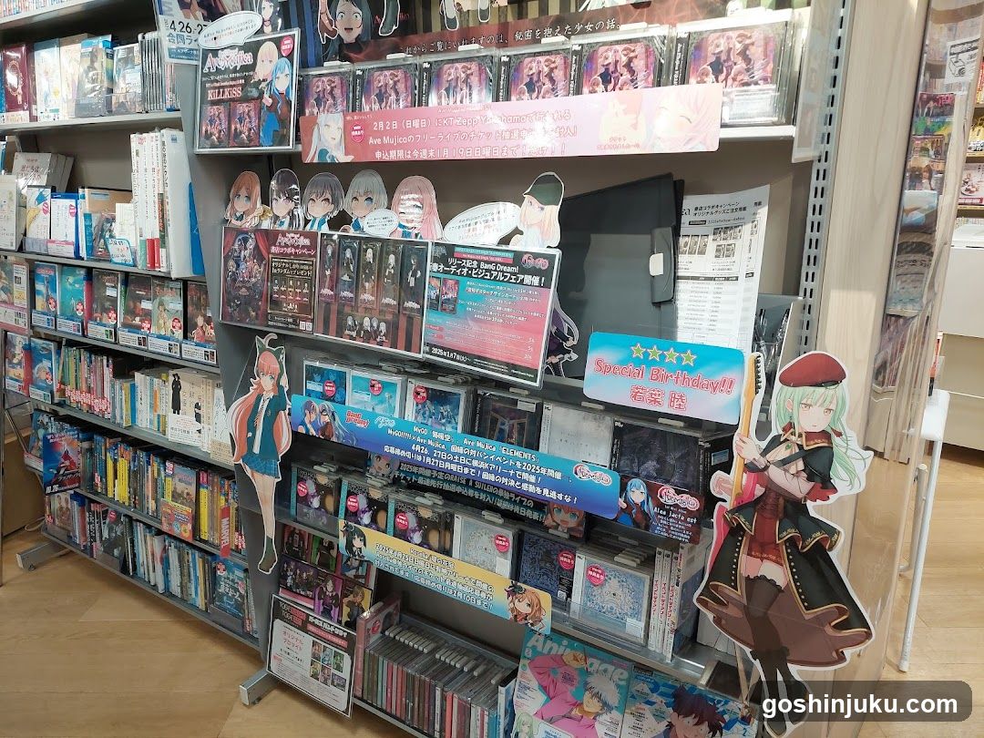 Anime Merchandise Display Shelf