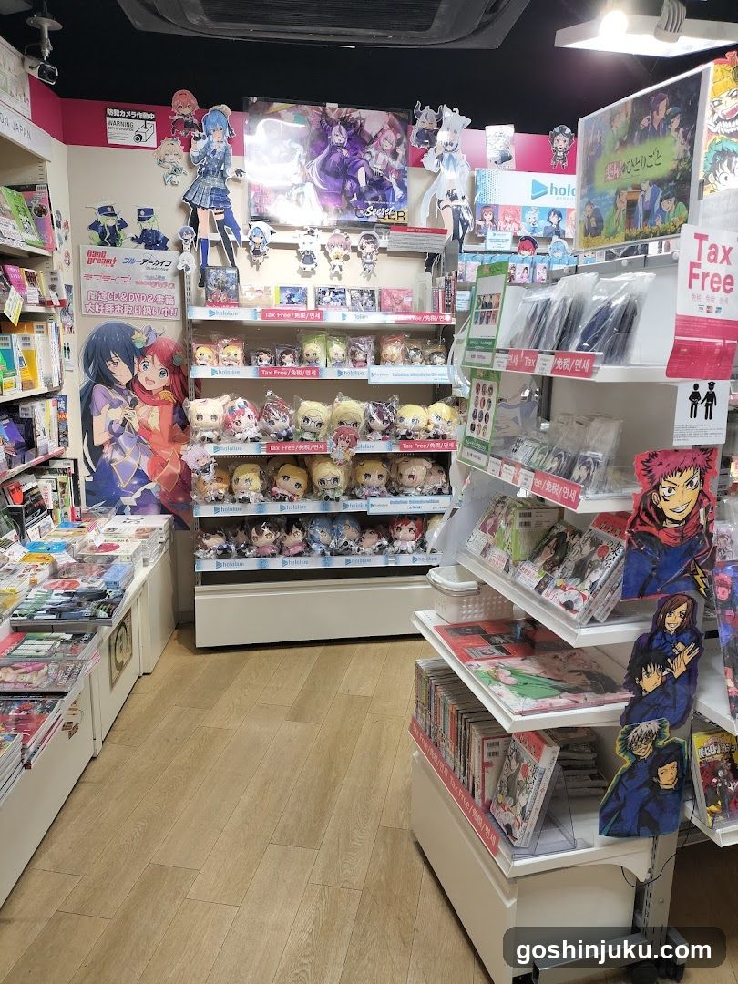 Anime Merchandise Store Interior
