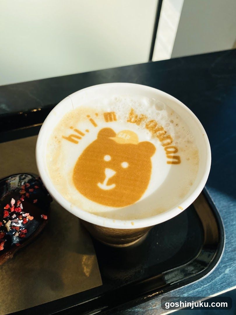 Bear Latte Art