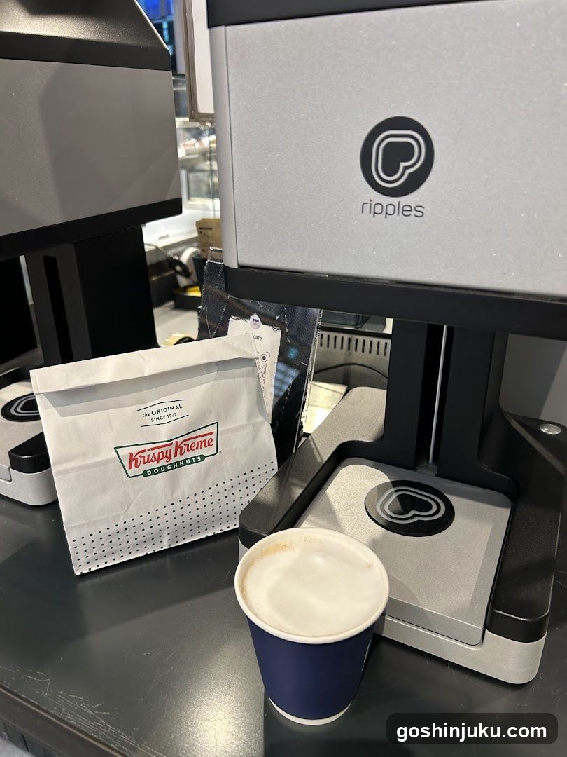 Krispy Kreme and Coffee Machine