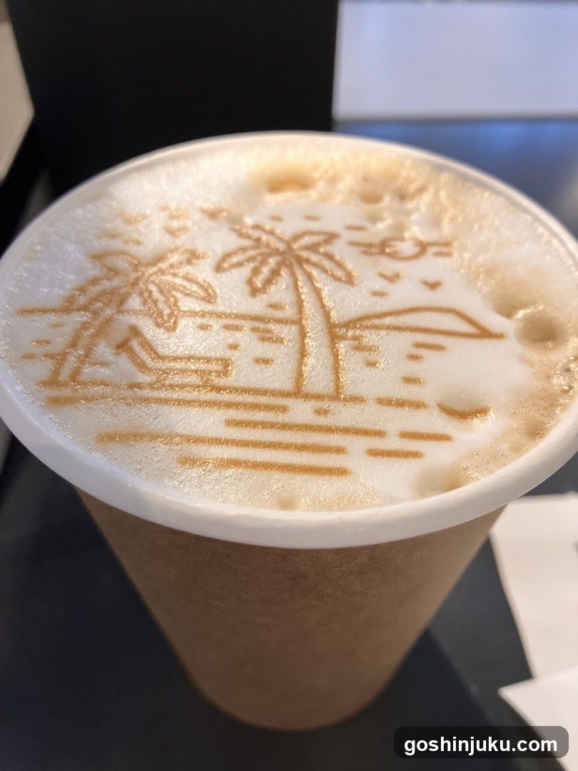 Latte Art Coffee Cup