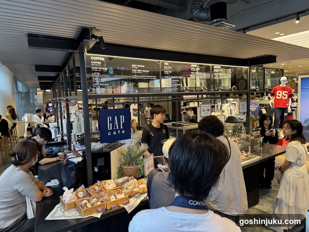 Cafe Interior with Customers and Staff