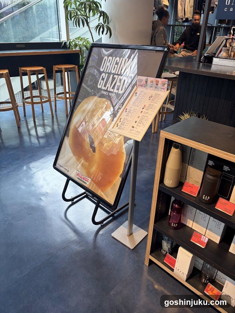 Krispy Kreme Store Interior