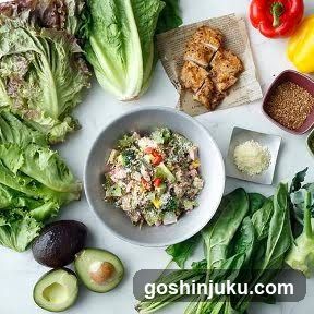 Healthy Salad Bowl with Fresh Ingredients