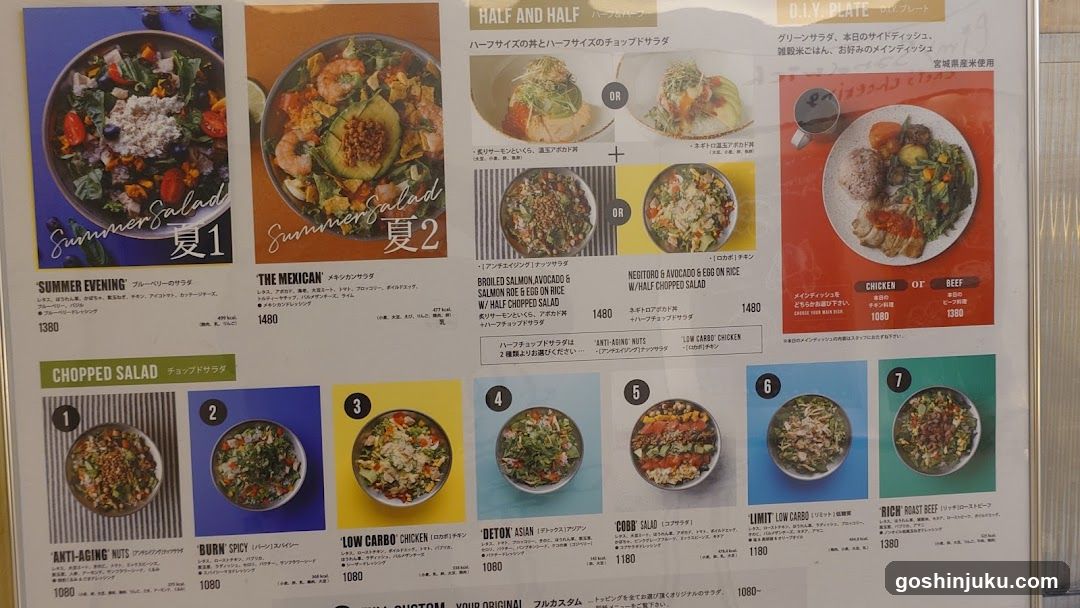 Japanese Restaurant Menu Board