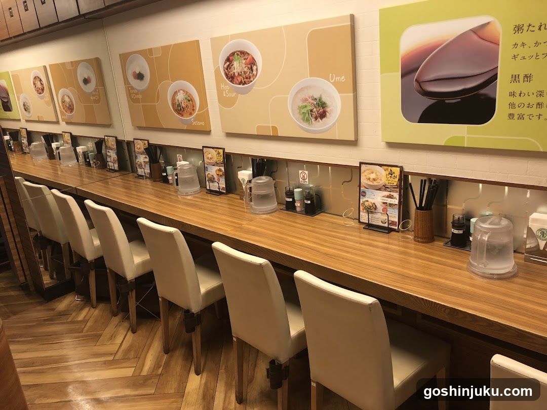 Ramen Shop Interior Counter