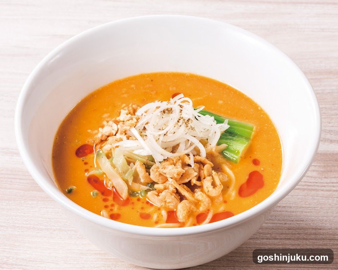 Bowl of Soup with Toppings