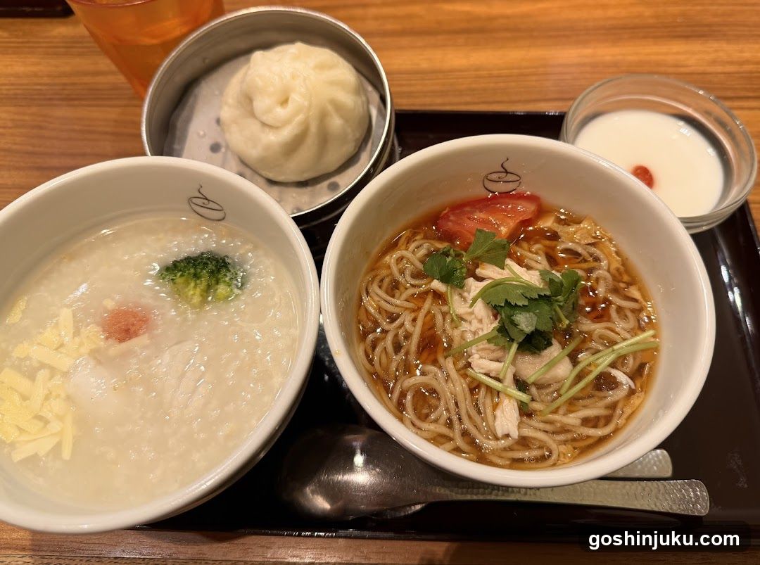 Chinese Breakfast Meal