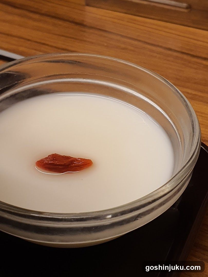 Bowl of Milk with Goji Berry