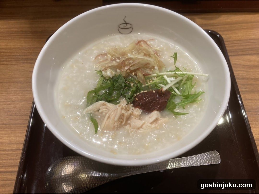 Congee Bowl with Toppings