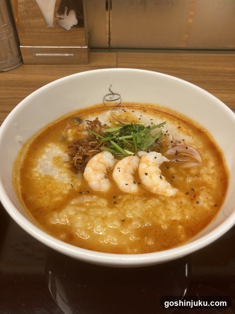 Shrimp Congee Bowl
