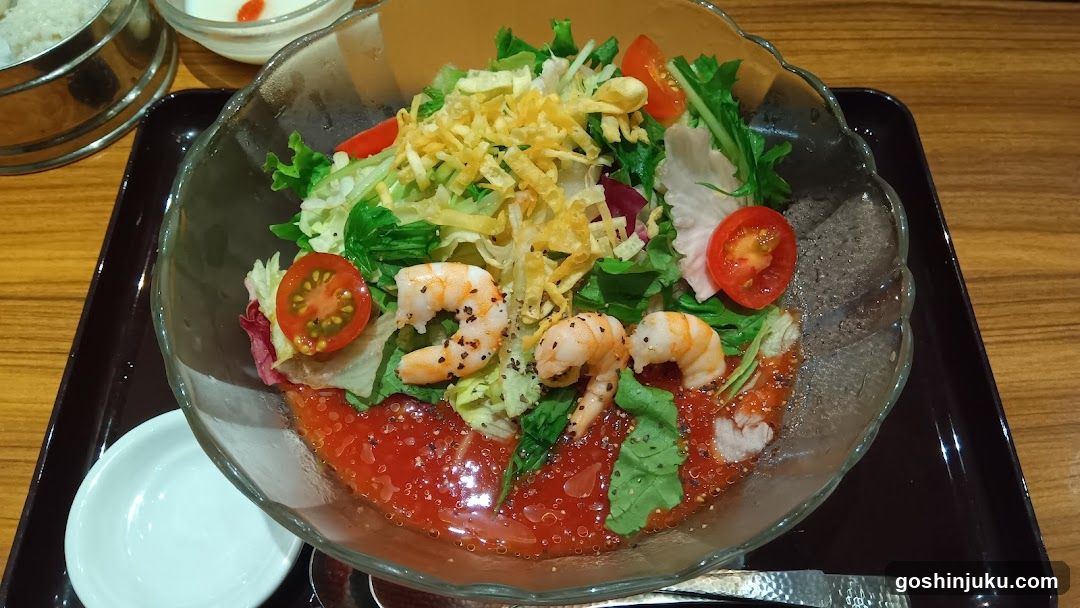 Shrimp Salad with Tomato Sauce