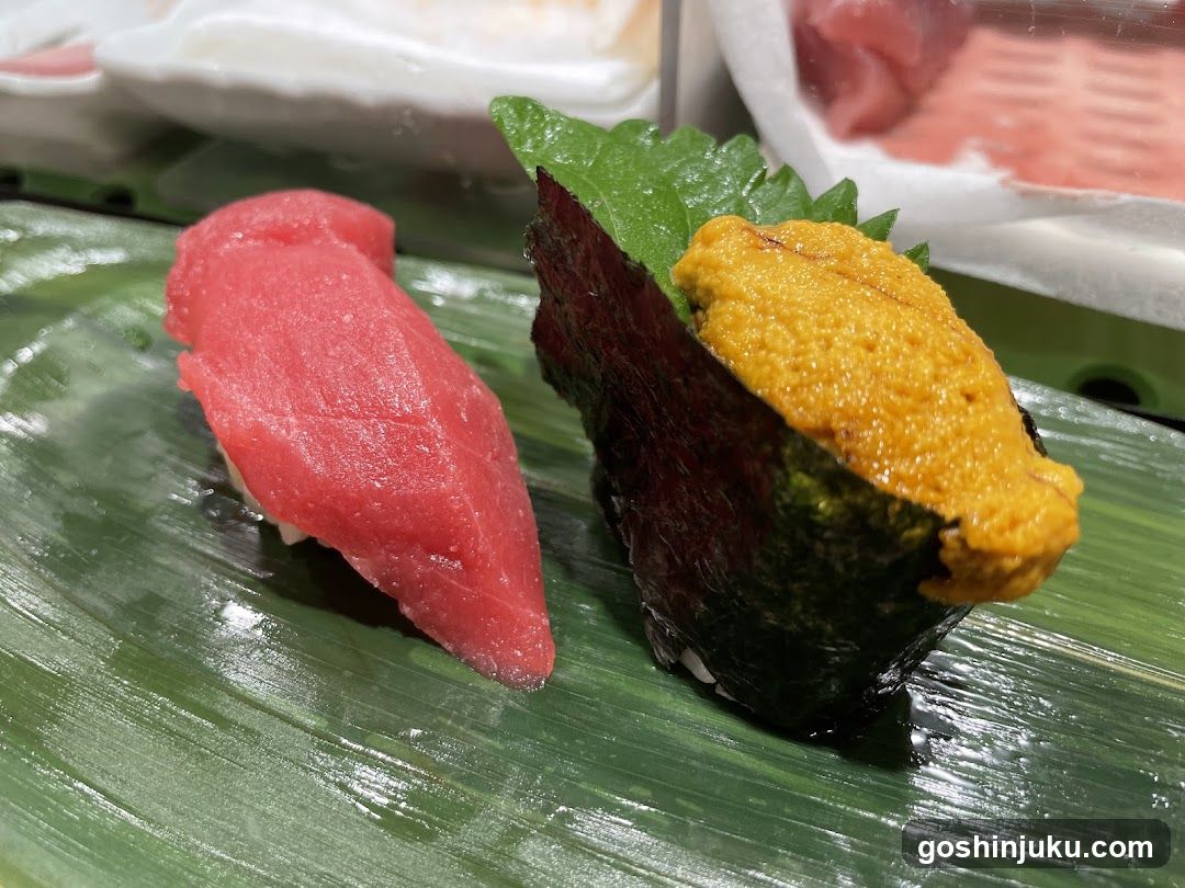 Sushi Platter with Tuna and Unagi