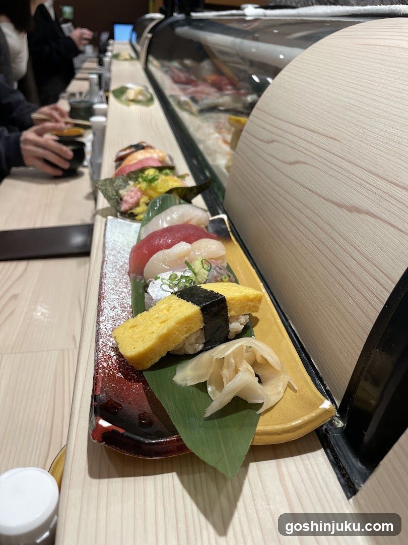 Sushi Counter Display