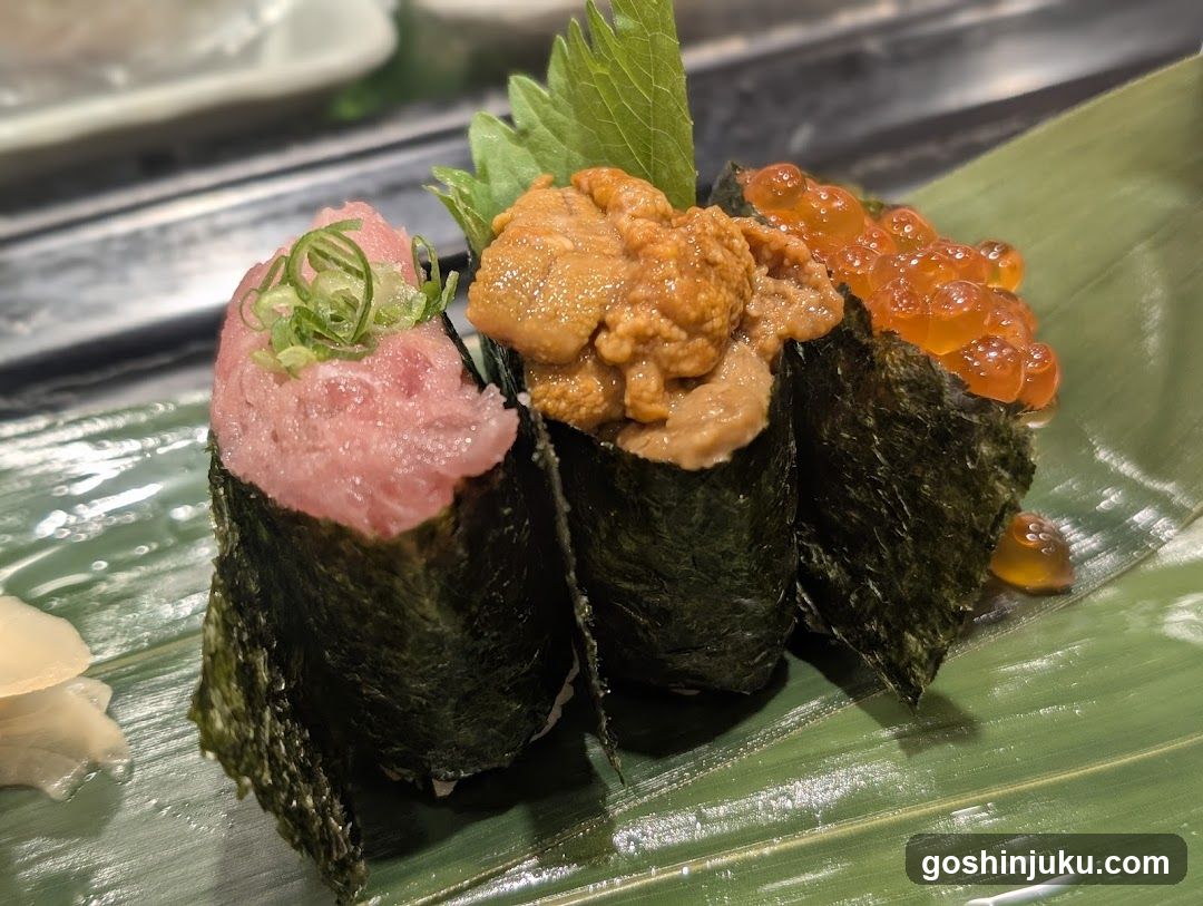 Sushi Platter with Toppings
