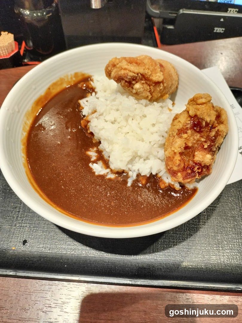 Curry Rice with Fried Chicken