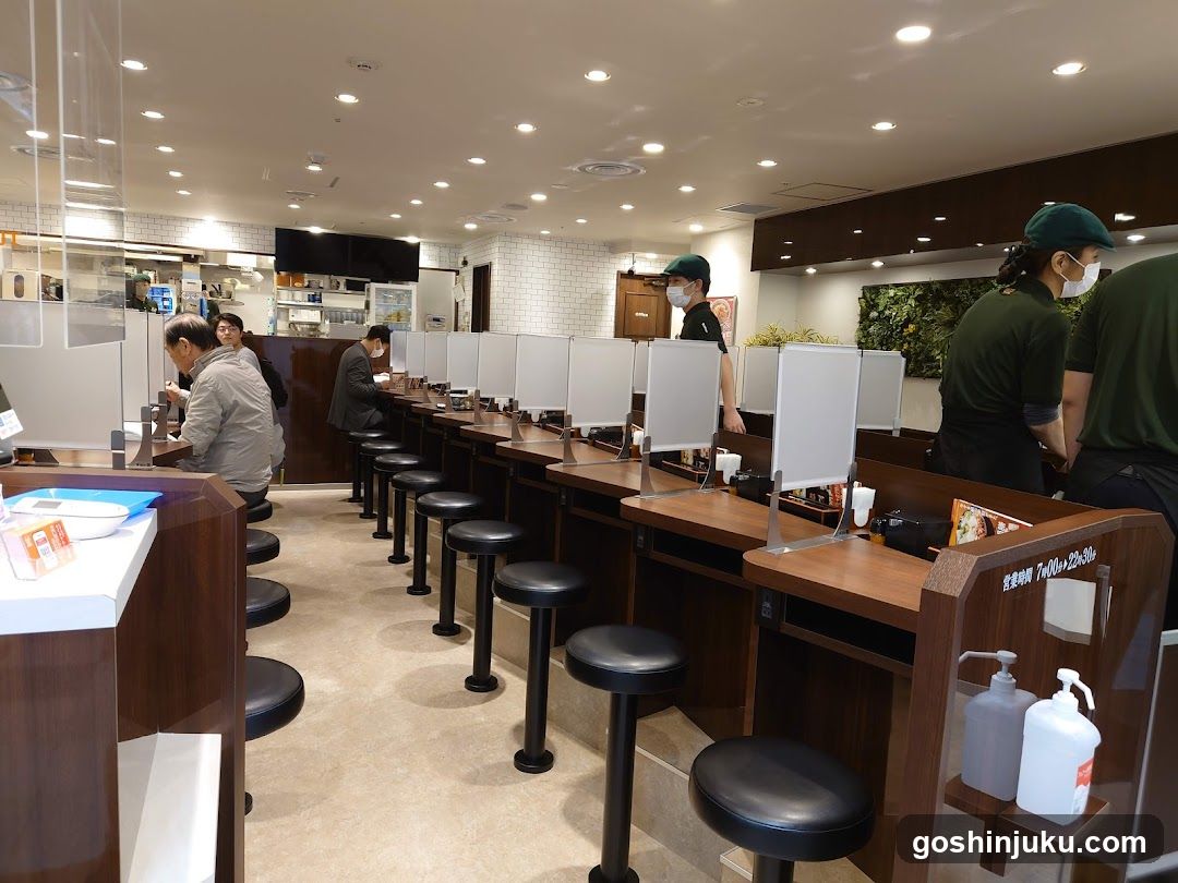 Interior of a modern bar or lounge